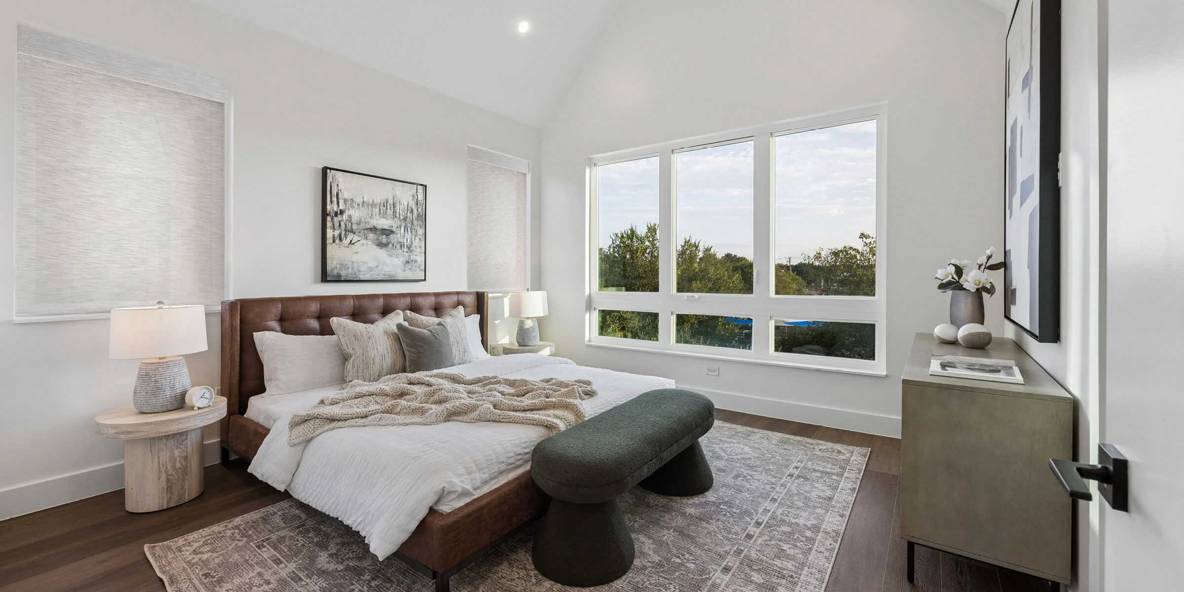 Spacious primary bedroom interior at 4101 Menchaca in the 78704 zip code