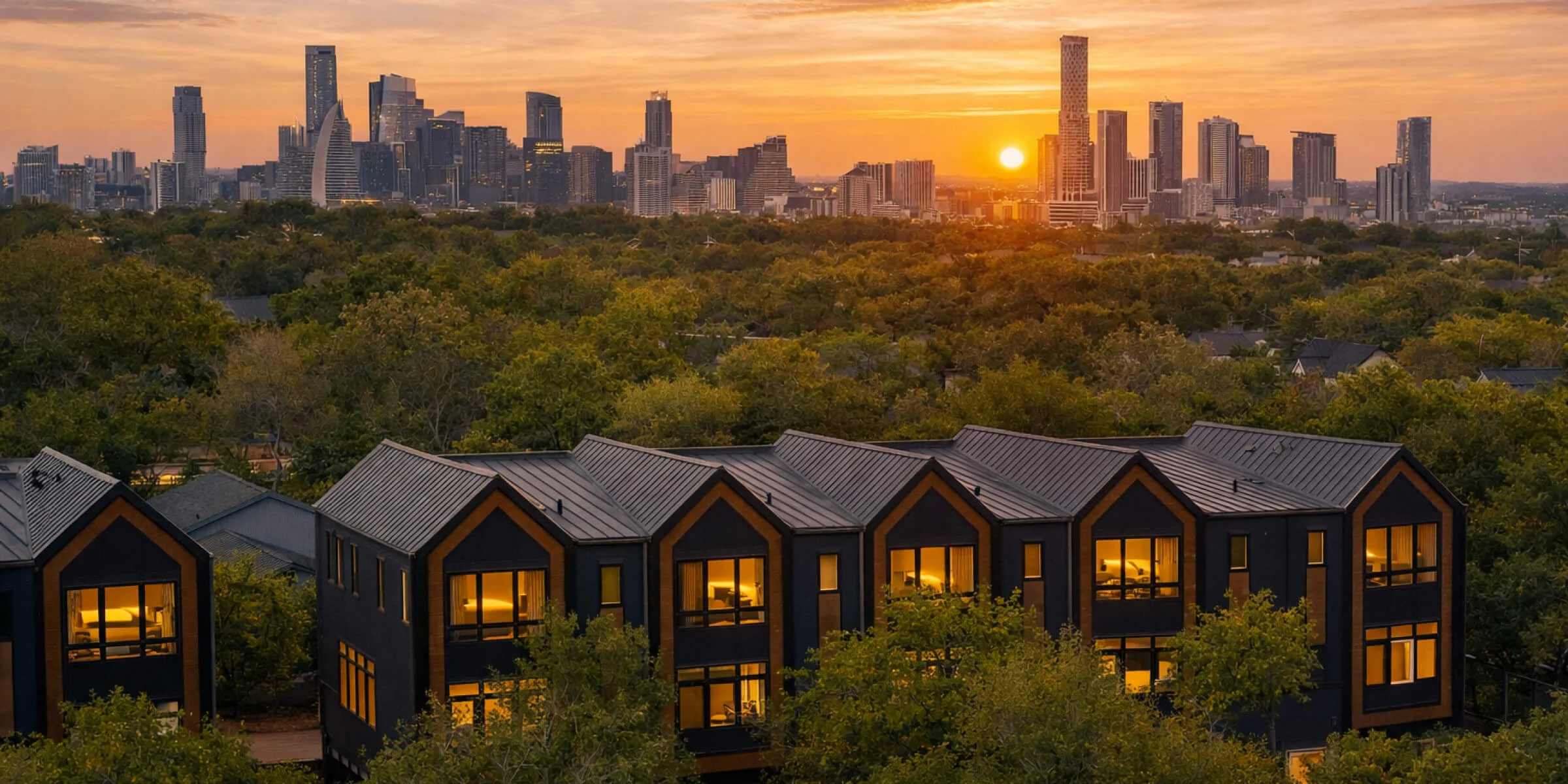 Modern homes for sale at 4101 Menchaca Road in the 78704 neighborhood of Austin, TX